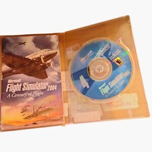 Microsoft Flight Simulator 2004 A Century Of Flight PC Game CD Disc 4